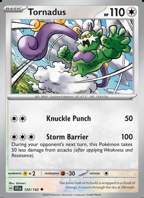 Image of the card Tornadus