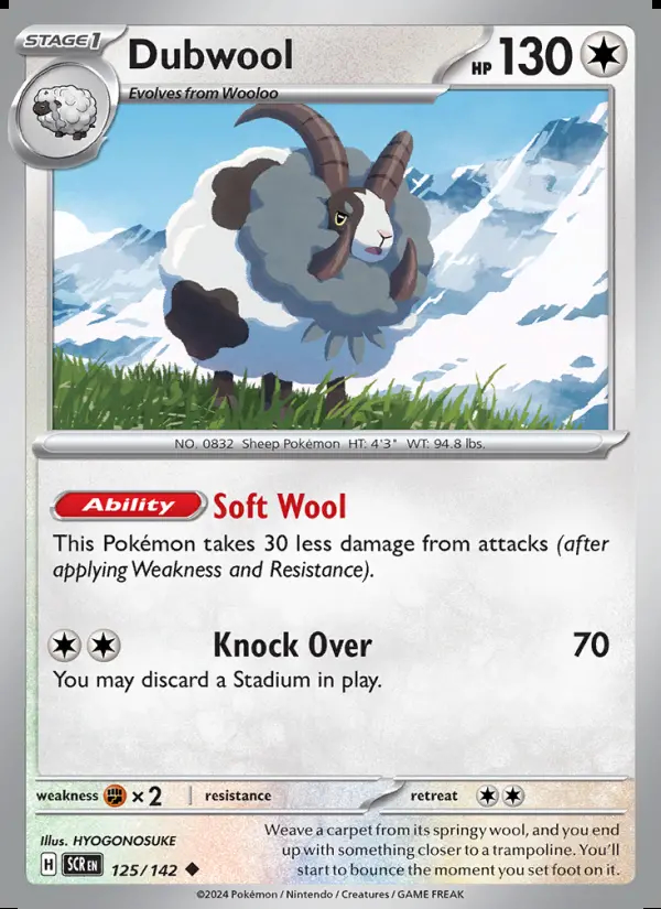 Image of the card Dubwool