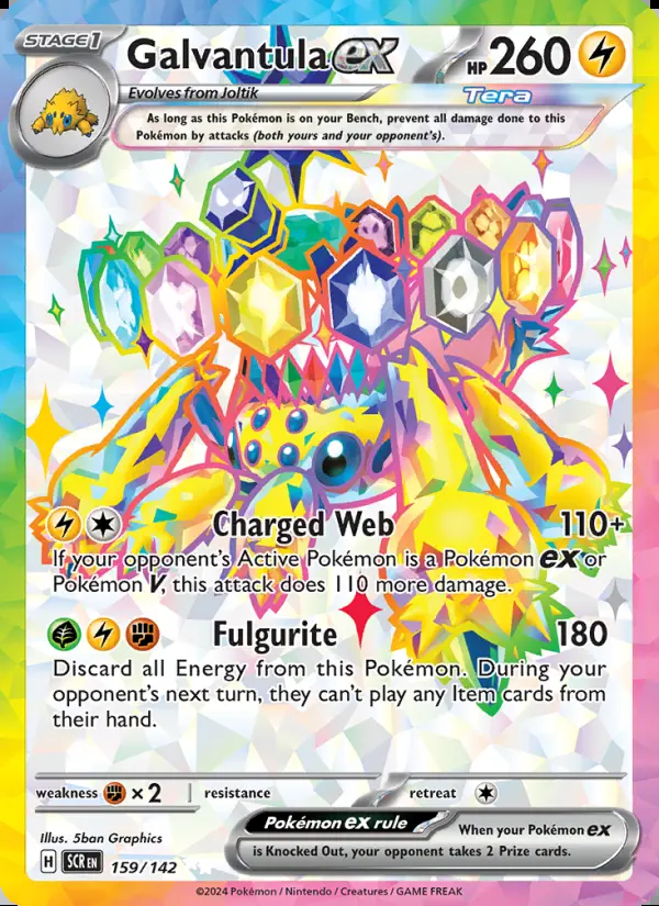 Image of the card Galvantula ex