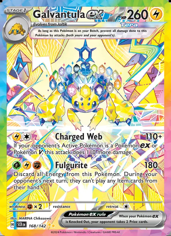 Image of the card Galvantula ex