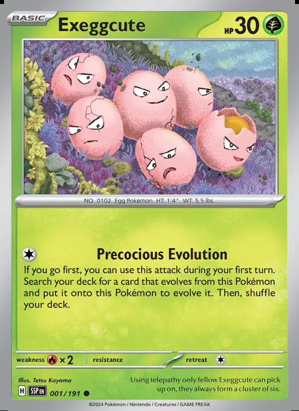 Image of the card Exeggcute