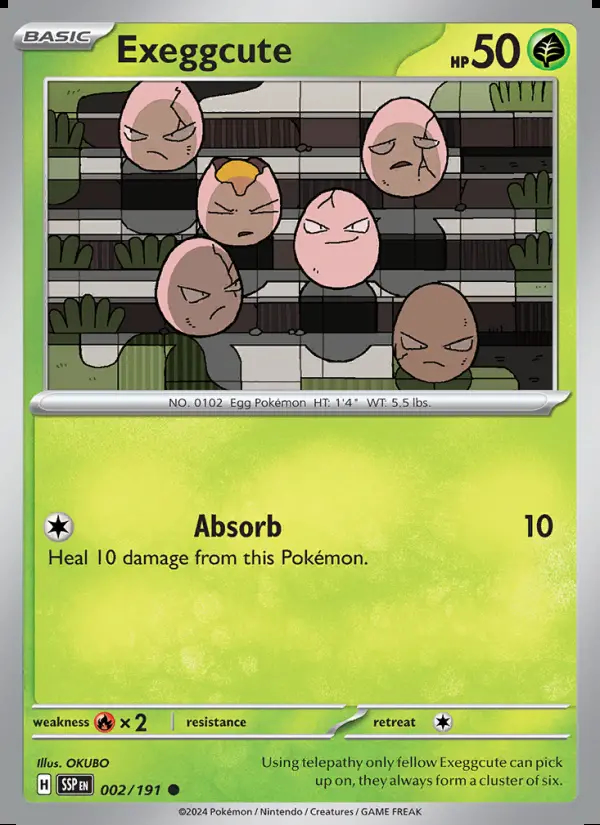 Image of the card Exeggcute