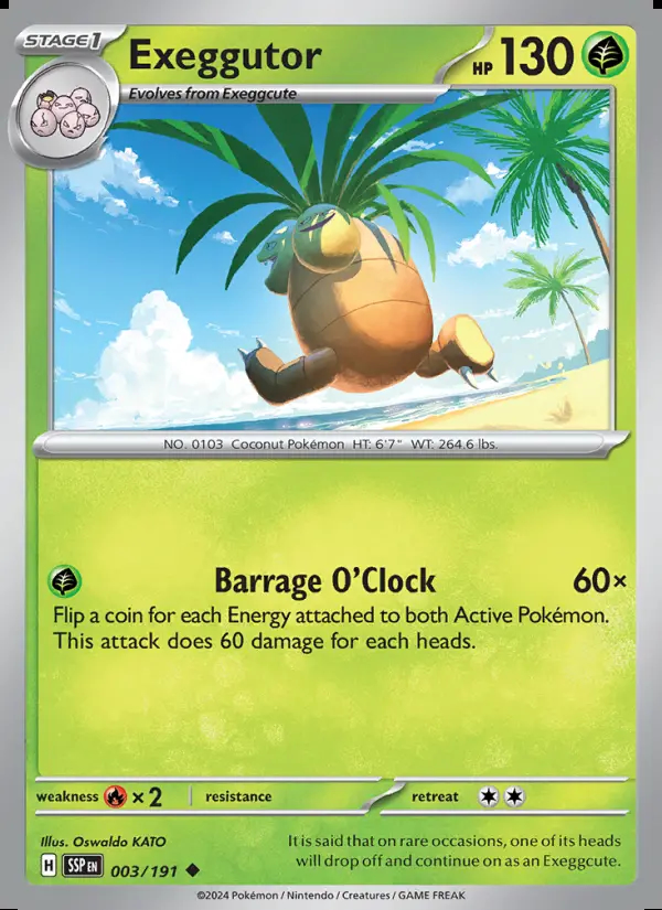 Image of the card Exeggutor