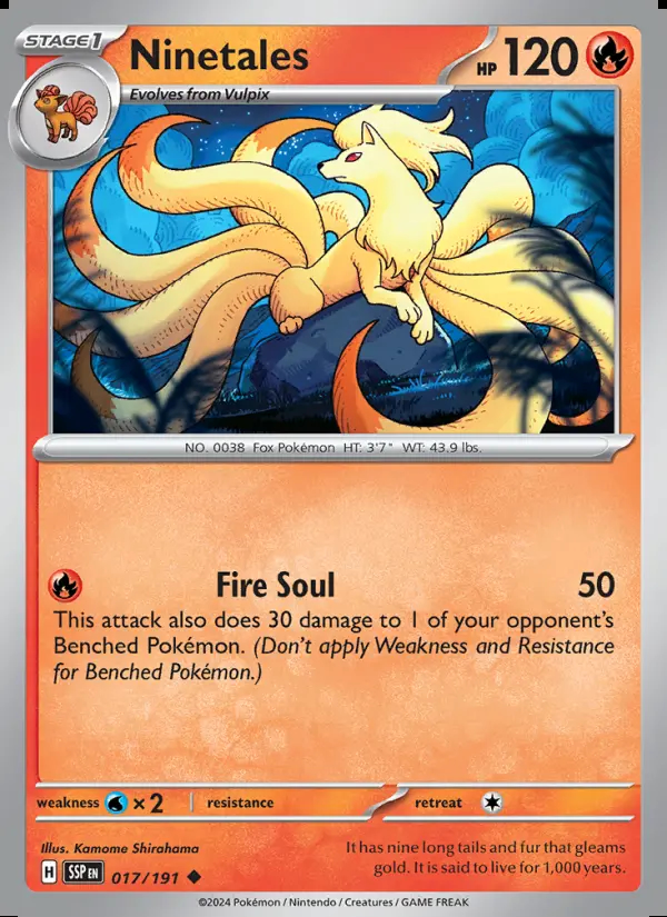 Image of the card Ninetales