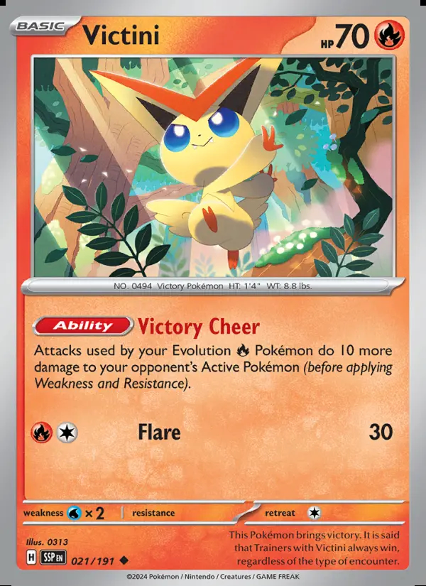 Image of the card Victini