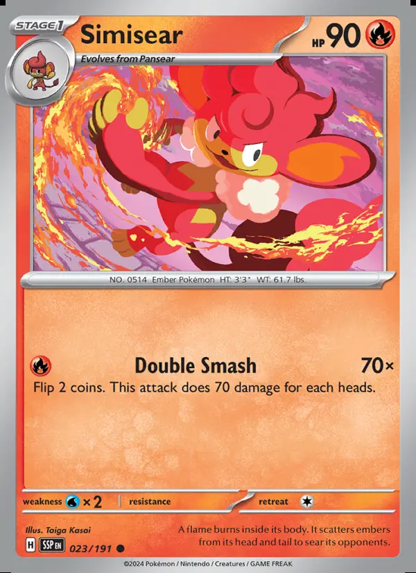 Image of the card Simisear