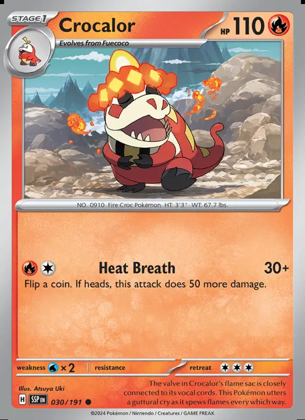 Image of the card Crocalor