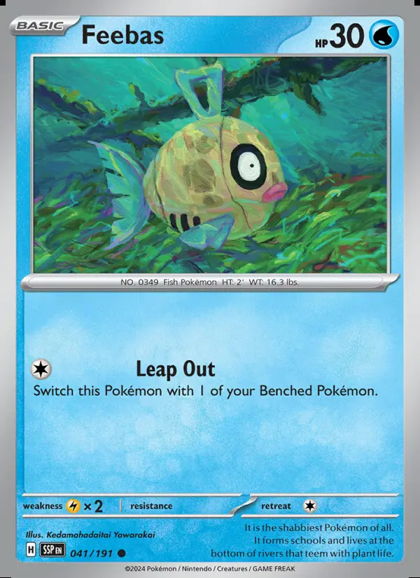 Image of the card Feebas