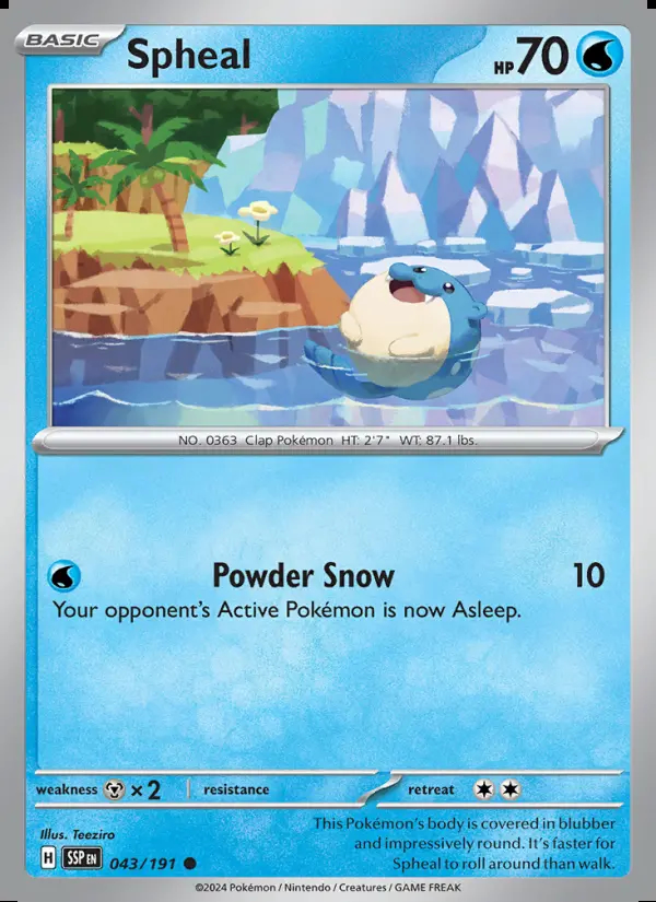 Image of the card Spheal