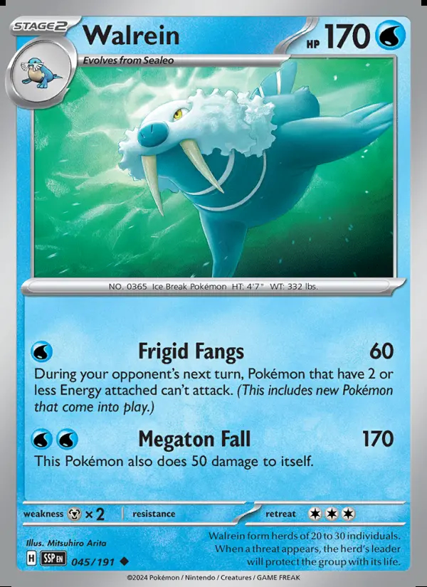 Image of the card Walrein