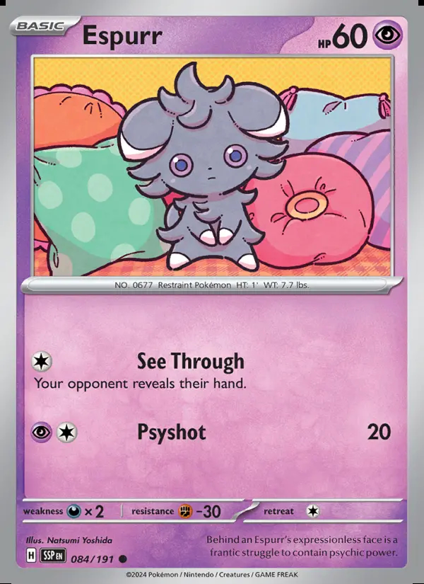 Image of the card Espurr