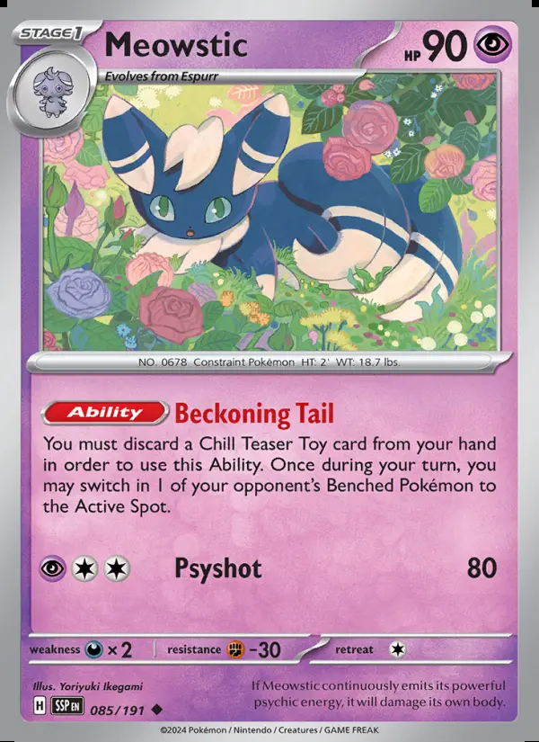 Image of the card Meowstic