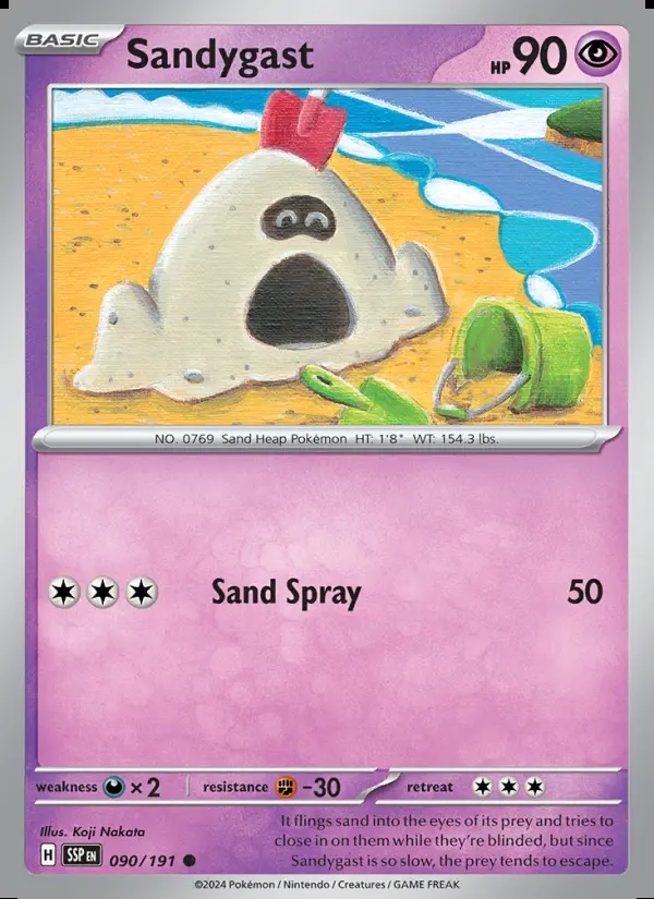 Image of the card Sandygast