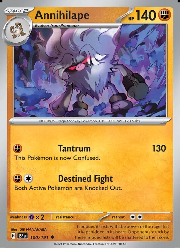 Image of the card Annihilape