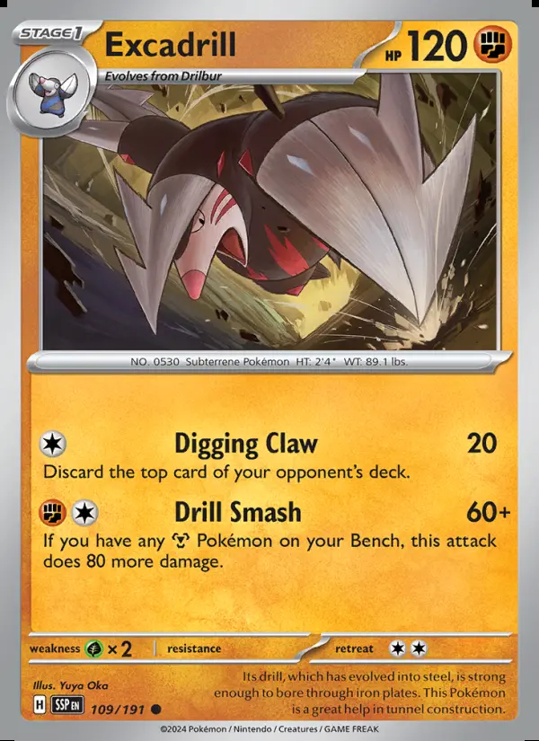 Image of the card Excadrill