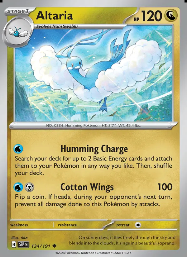 Image of the card Altaria