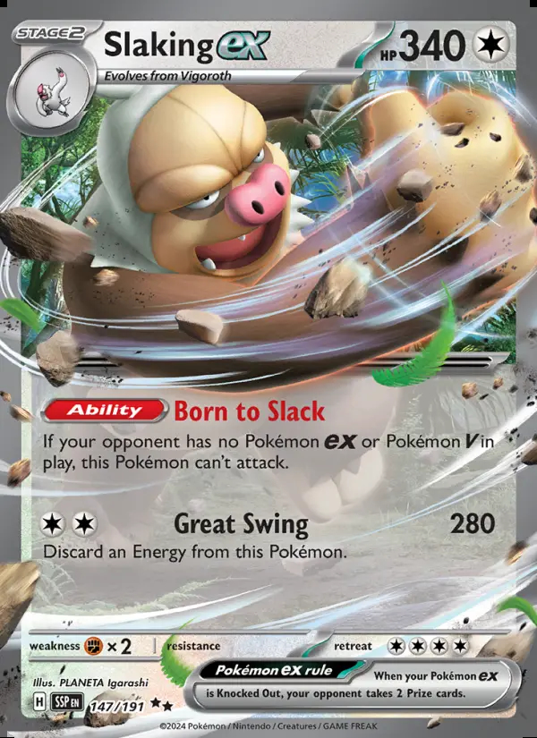 Image of the card Slaking ex