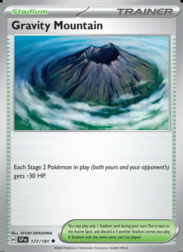 Image of the card Gravity Mountain