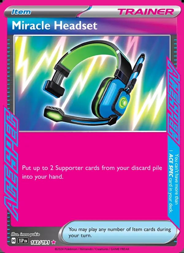 Image of the card Miracle Headset