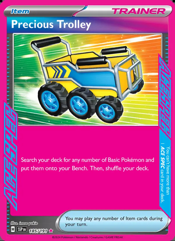 Image of the card Precious Trolley