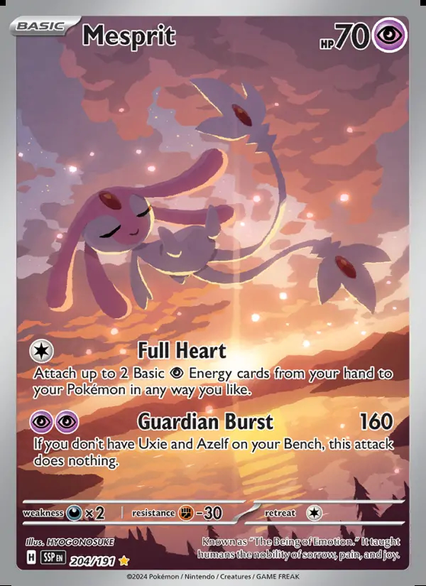 Image of the card Mesprit