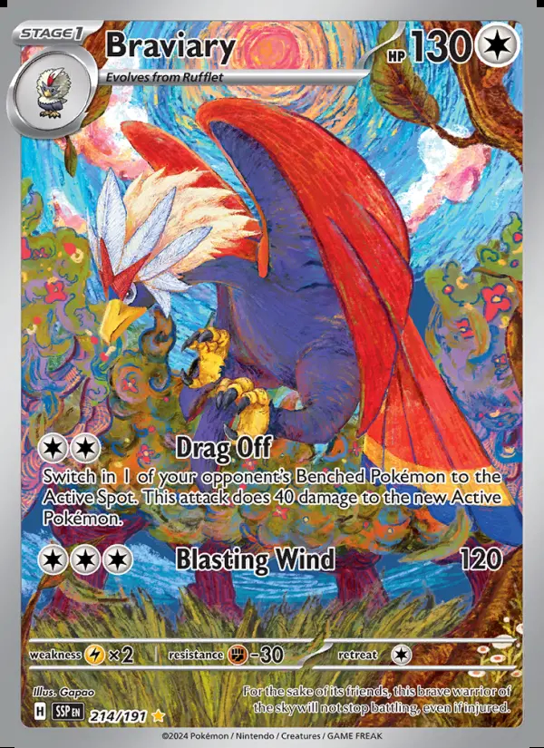 Image of the card Braviary