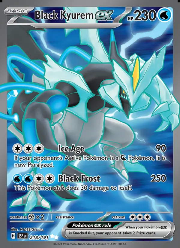 Image of the card Black Kyurem ex