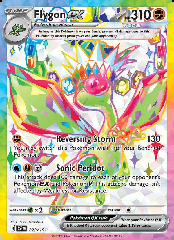 Image of the card Flygon ex