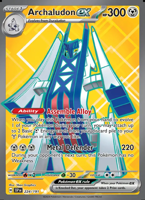 Image of the card Archaludon ex