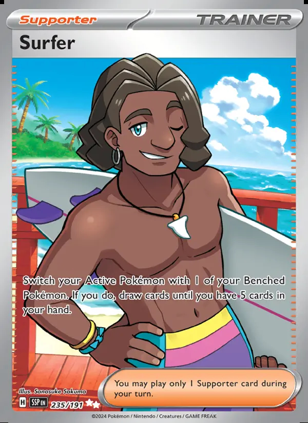 Image of the card Surfer