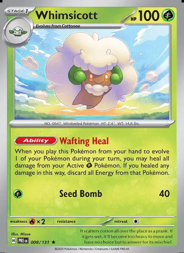 Image of the card Whimsicott