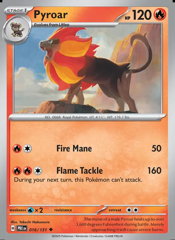 Image of the card Pyroar