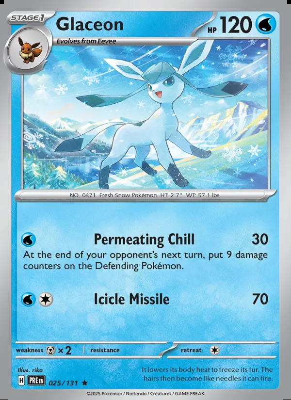 Image of the card Glaceon