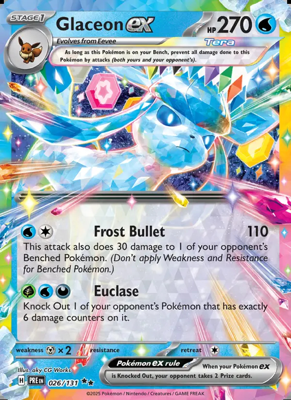 Image of the card Glaceon ex