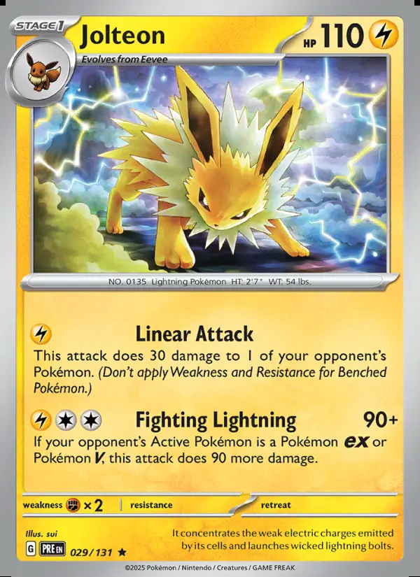 Image of the card Jolteon