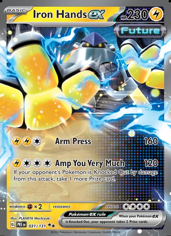 Image of the card Iron Hands ex