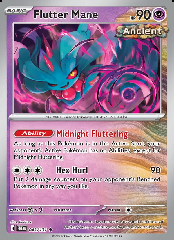 Image of the card Flutter Mane