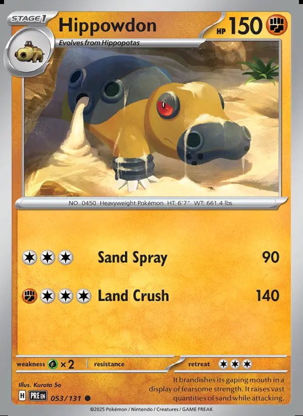 Image of the card Hippowdon