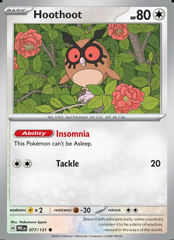 Image of the card Hoothoot