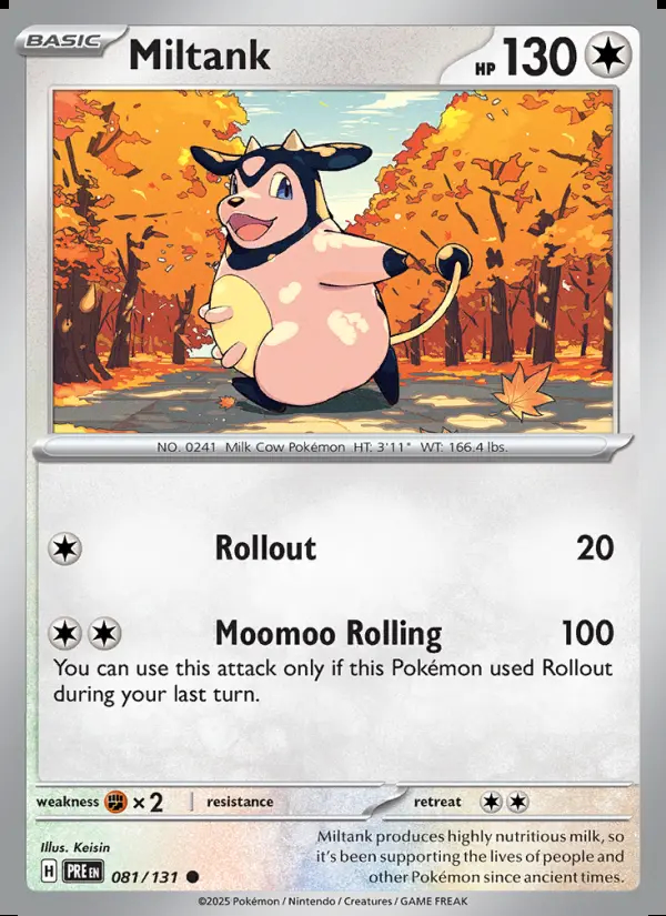 Image of the card Miltank