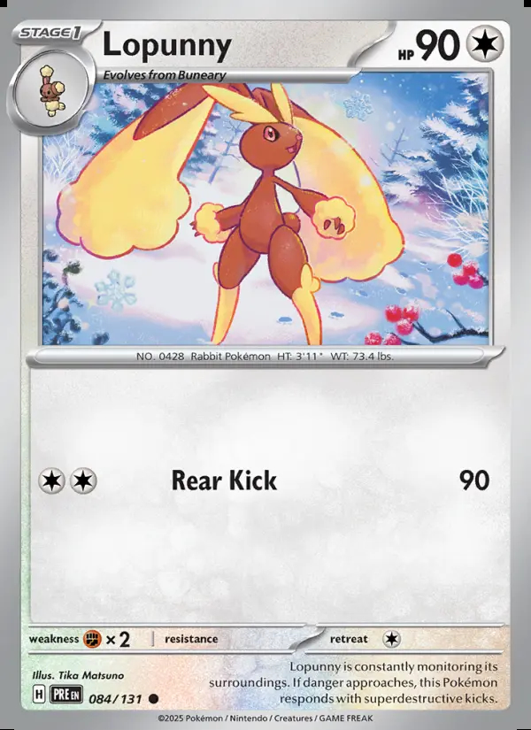 Image of the card Lopunny