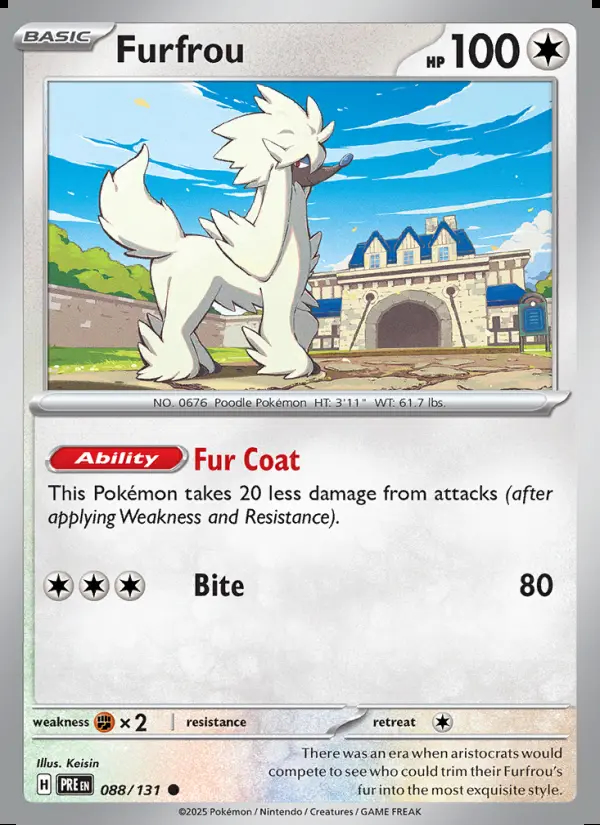 Image of the card Furfrou