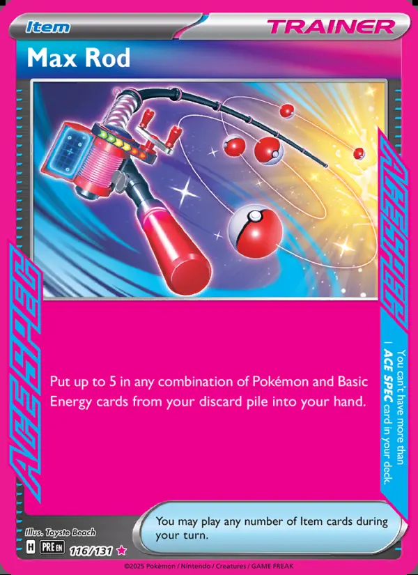 Image of the card Max Rod