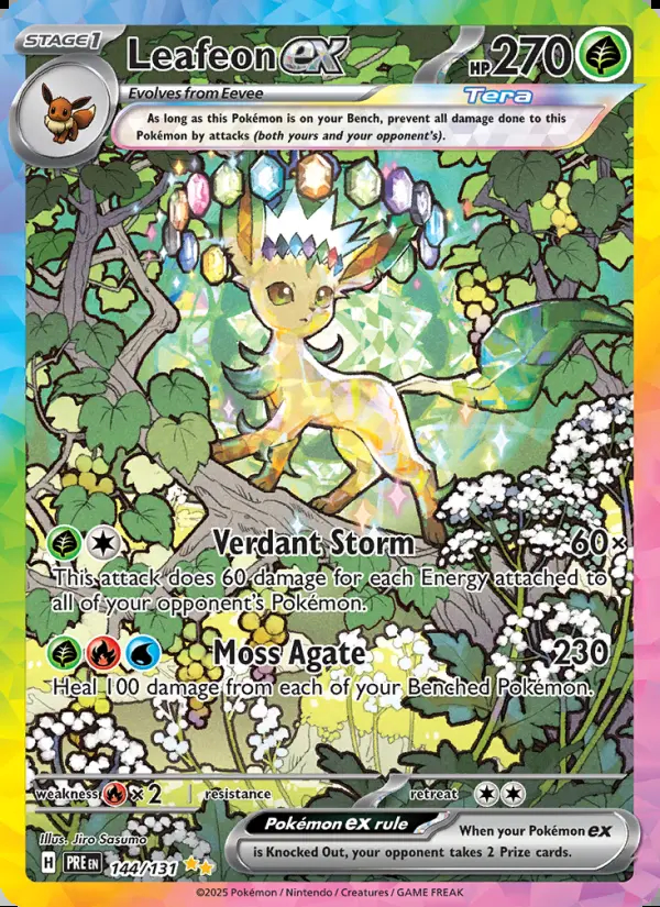 Image of the card Leafeon ex