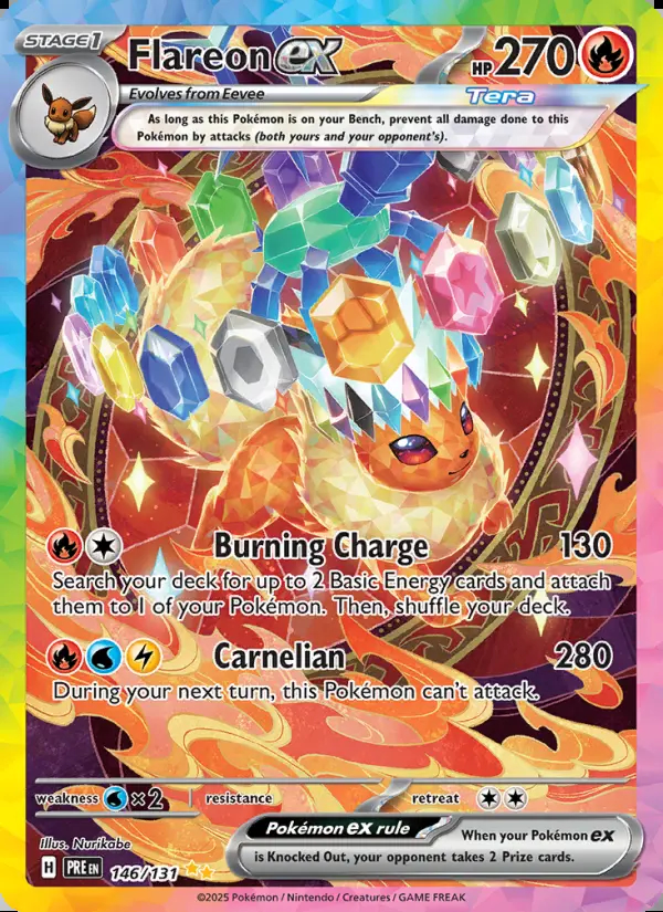 Image of the card Flareon ex