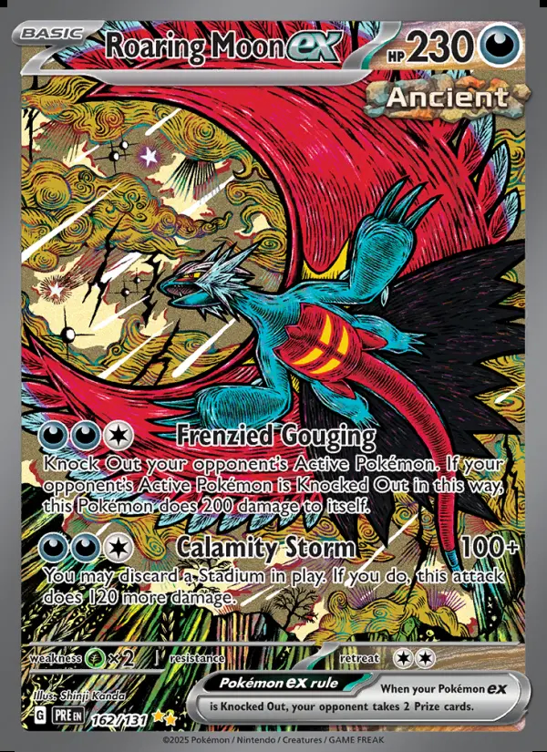 Image of the card Roaring Moon ex