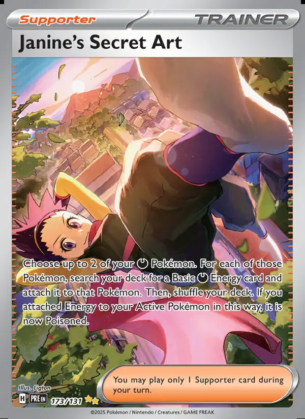 Image of the card Janine's Secret Art