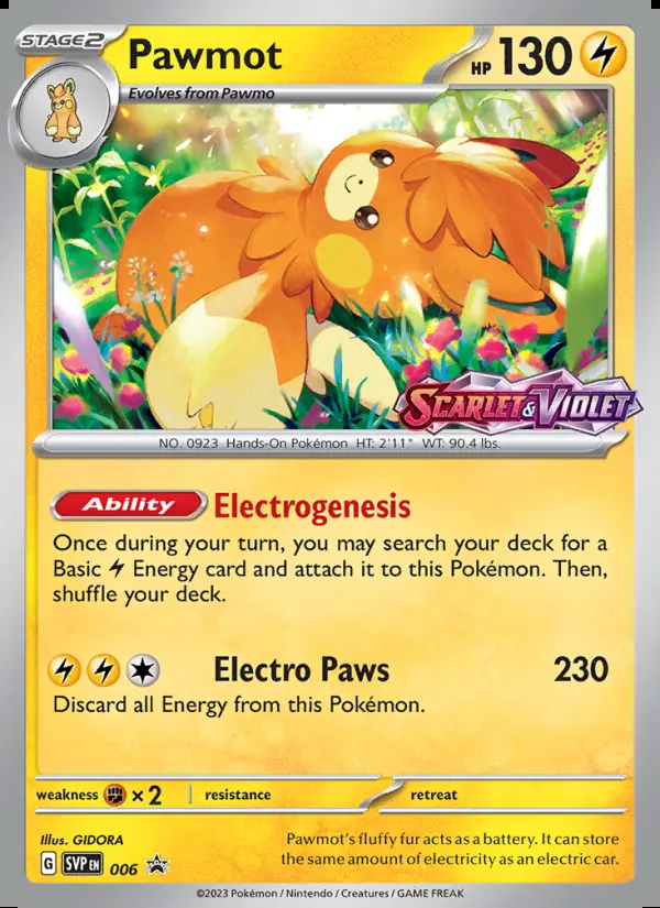 Image of the card Pawmot