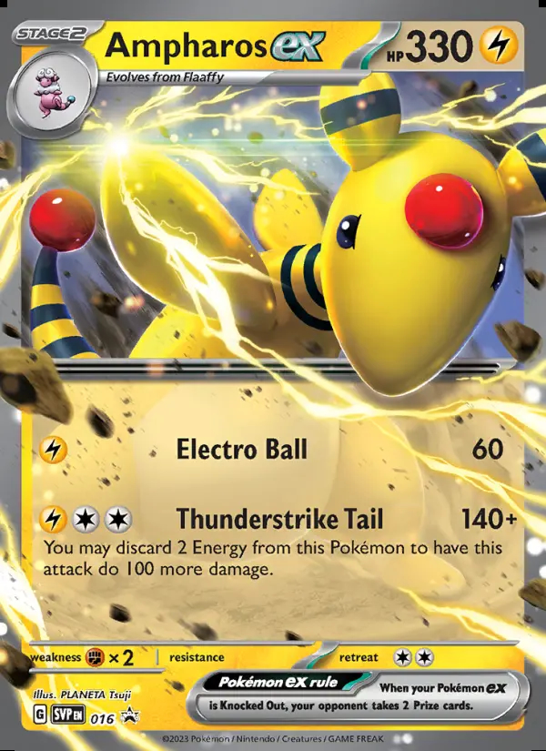 Image of the card Ampharos ex