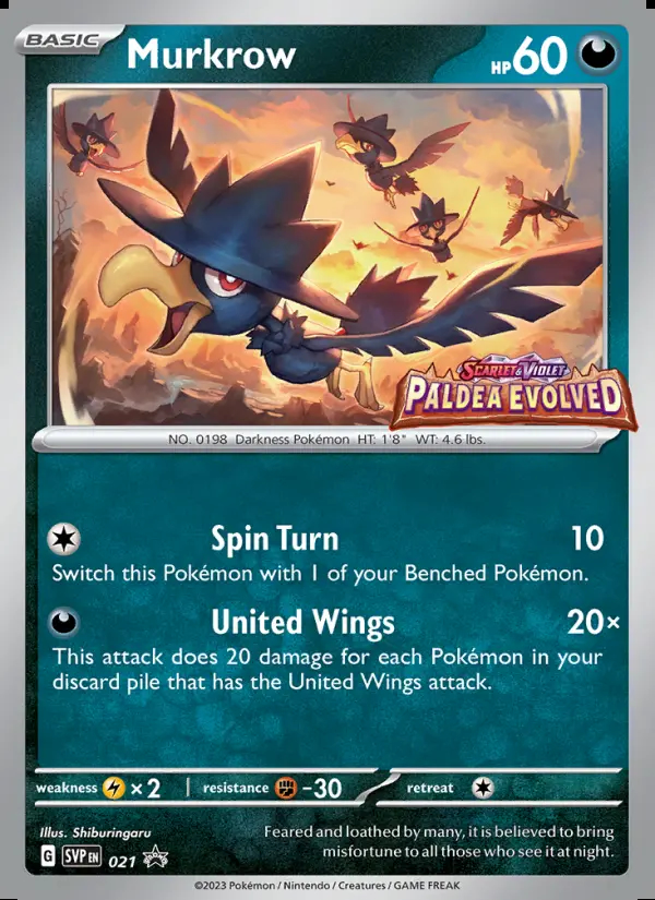 Image of the card Murkrow